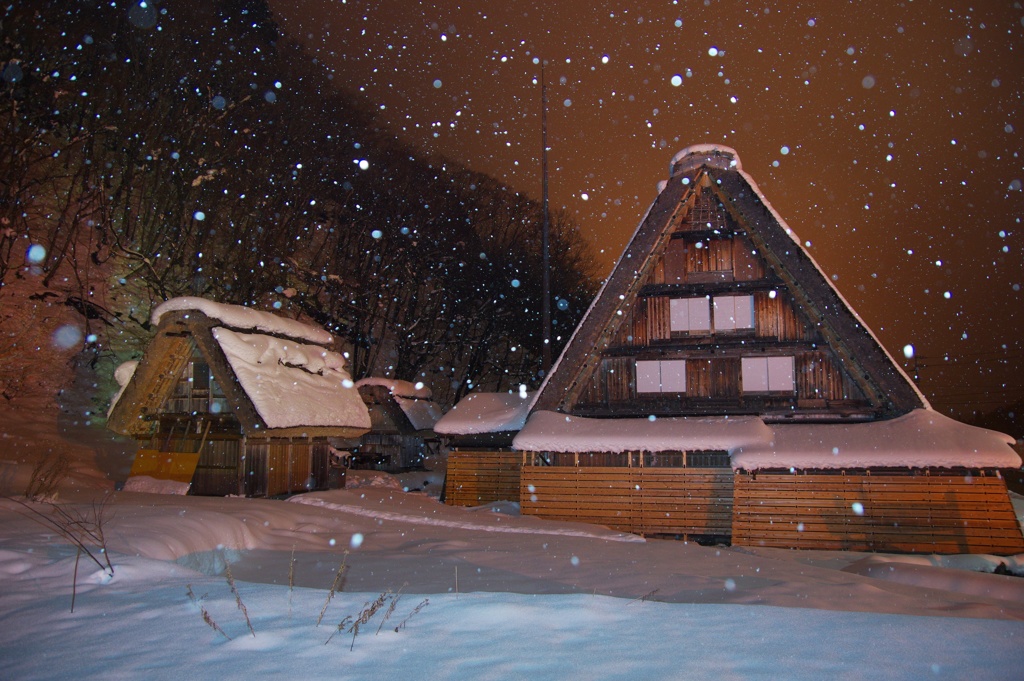 雪です