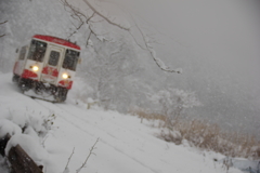 雪中樽見鉄道-2