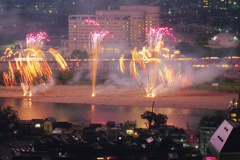 長良川の花火
