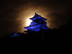 岐阜城とスーパームーン（十六夜・・・その1）
