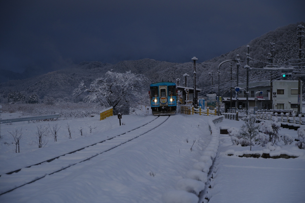 雪の朝