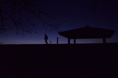 夕暮れ