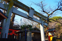 花園稲荷神社の鳥居