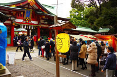 元旦の日枝神社