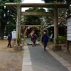 青山熊野神社の鳥居