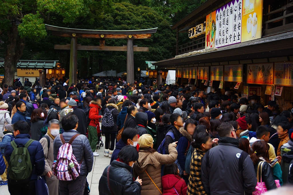 明治神宮の元旦のおみくじ売場 By Perorero Id 写真共有サイト Photohito