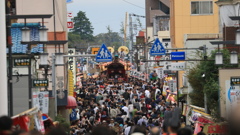 佐倉の秋祭りにて