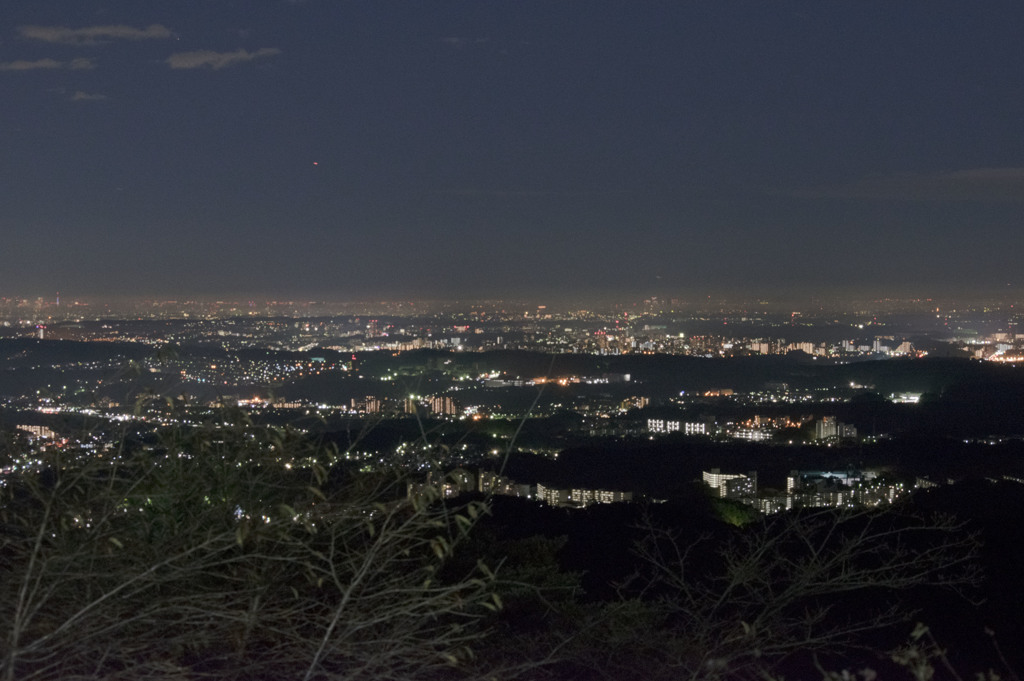 八王子の夜景