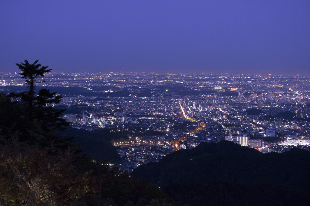 八王子の夜景