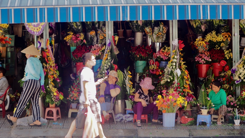 Vietnam Da Nangの花屋