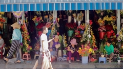 Vietnam Da Nangの花屋