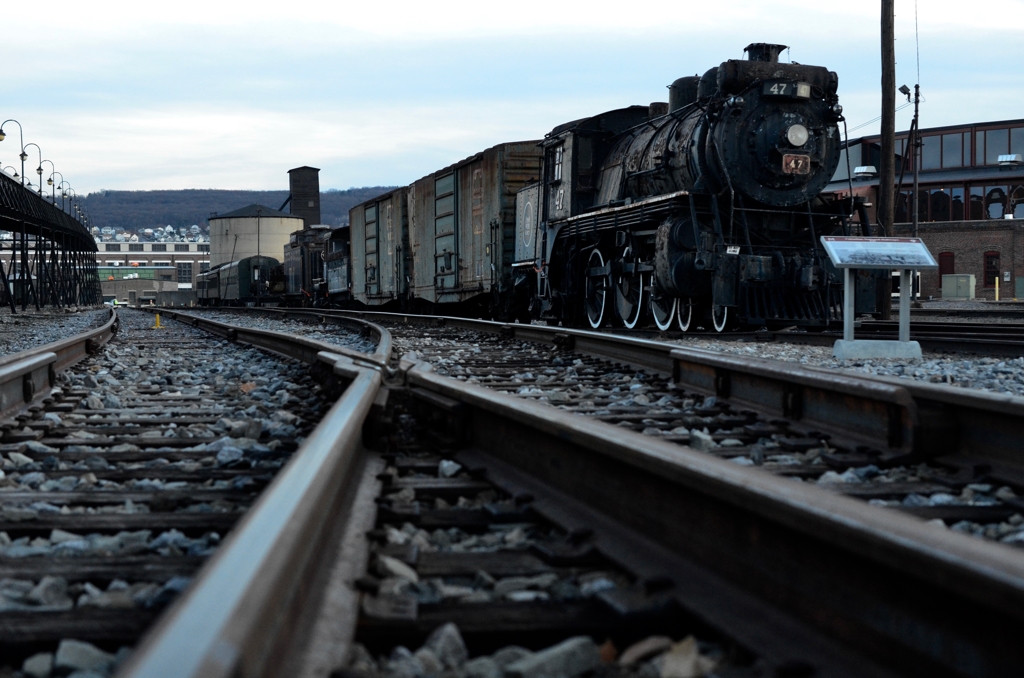 Pennsylvaniaの汽車