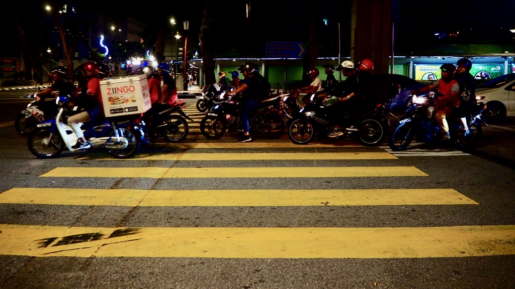 Kuala Lumpurの交差点