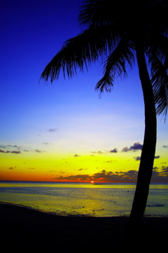 グアムの夕暮れ