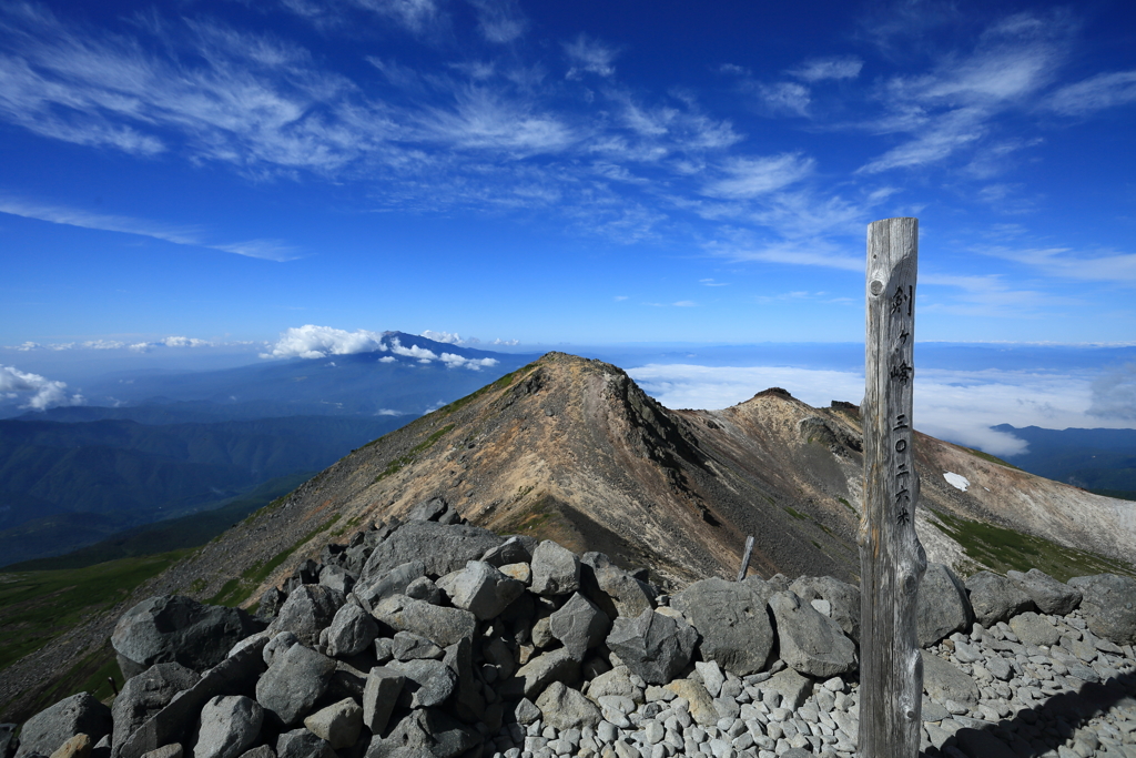 乗鞍山頂