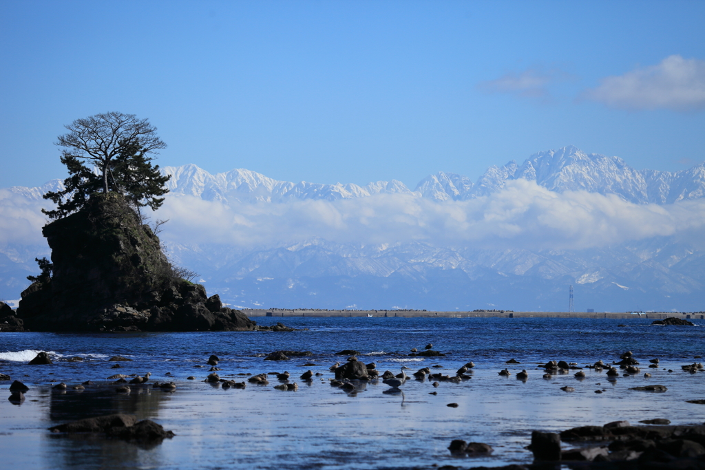 雨晴海岸