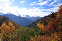 秋の山
