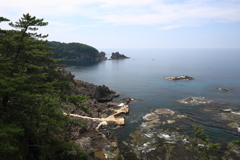 夏の入り江