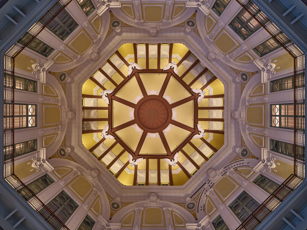 The ceiling