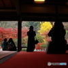 紅葉を楽しむ