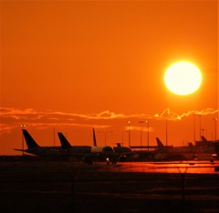  夏、バンクーバー国際空港