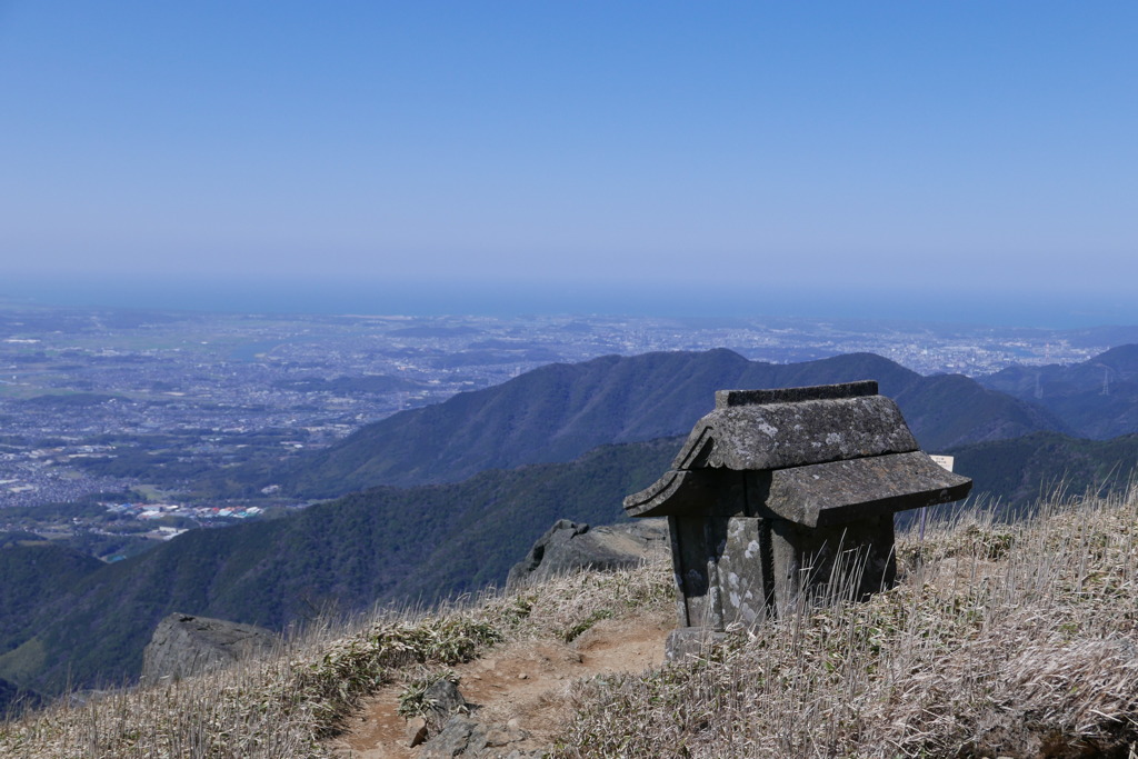 福智山からの眺め（福岡県田川郡）