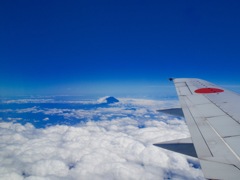 上空から見た３７７６m