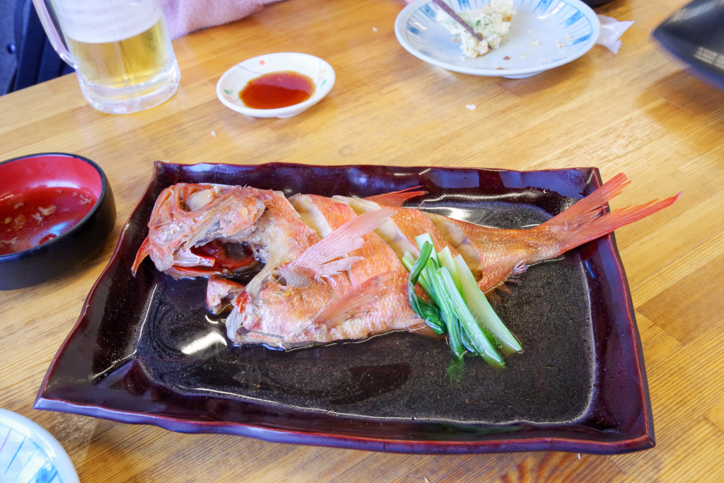 金目鯛の煮付け