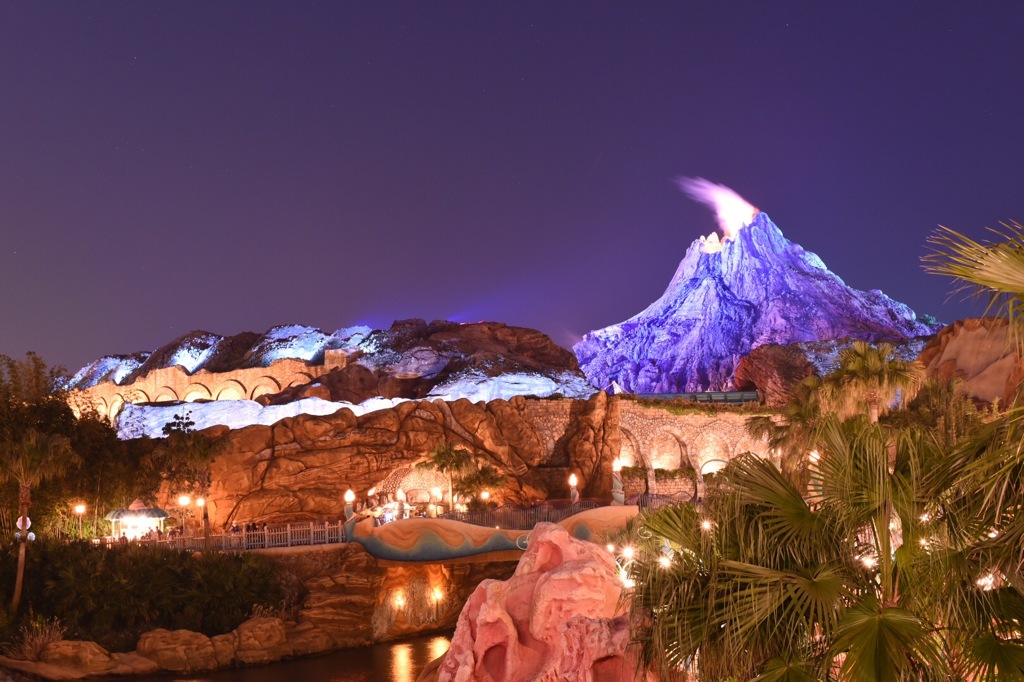夜のディズニーシー
