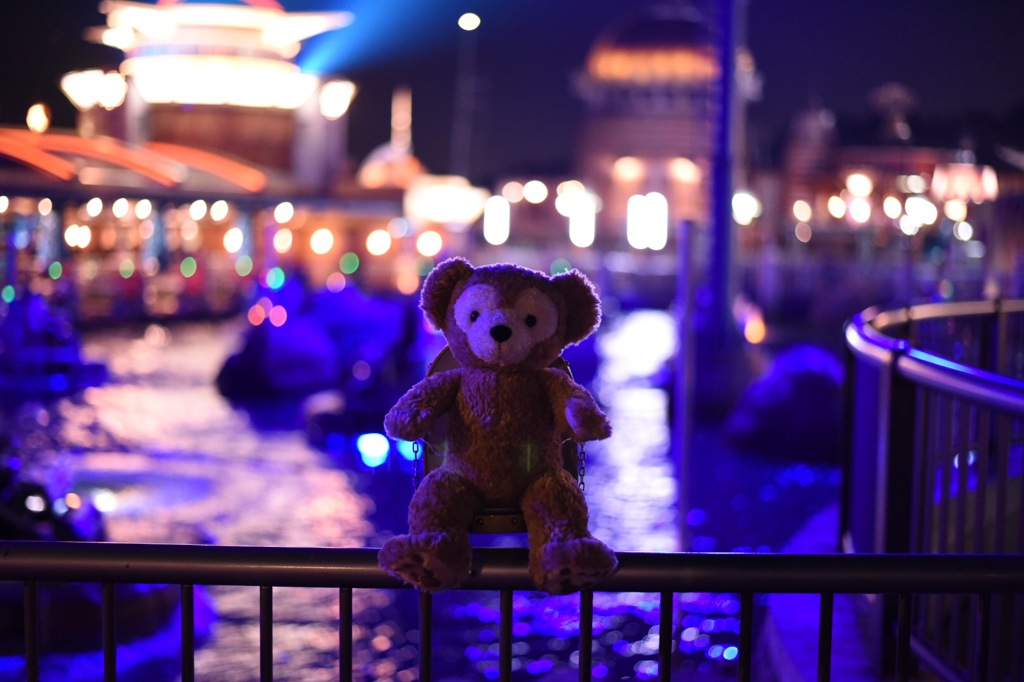 夜のクマさん(笑)