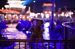 夜のクマさん(笑)