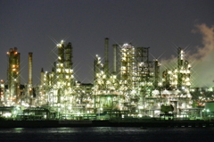 工場夜景