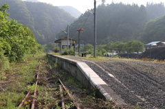 JR岩泉線　浅内駅