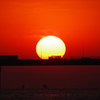 大阪港夕日１
