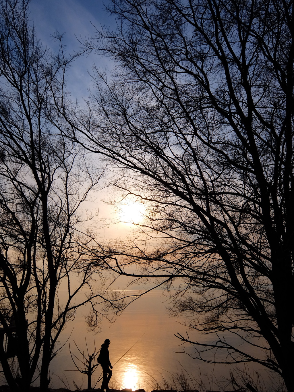 琵琶湖夕景1