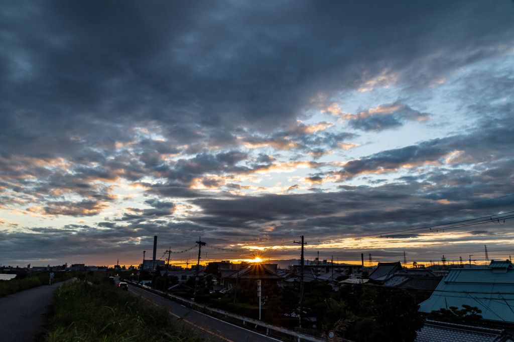 夕焼け始まる　1