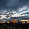夕焼け始まる　1