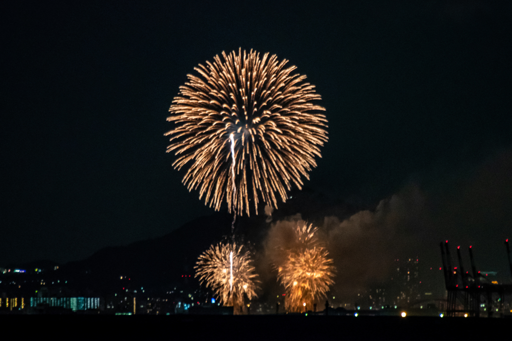 みなとこうべ海上花火大会　2