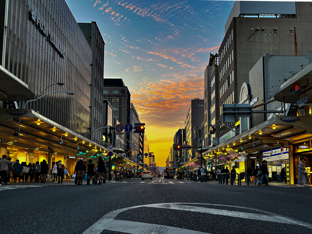 夕焼け空