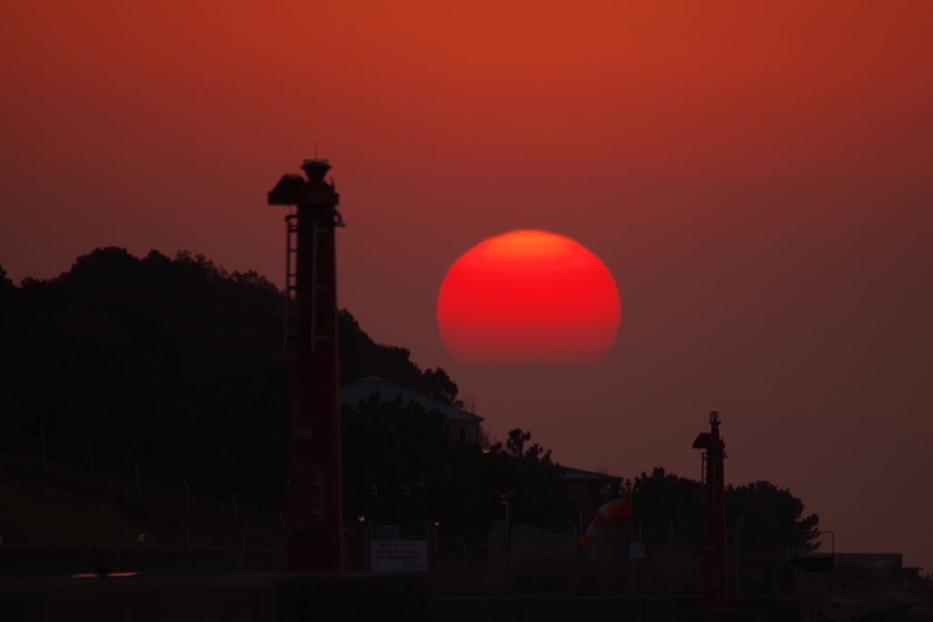 女神の夕日　大阪港　4
