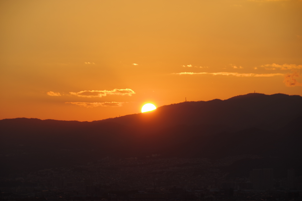 夕景から夜景2
