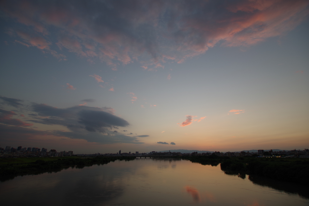 大阪夕日3