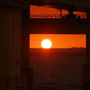 夕焼け関空1