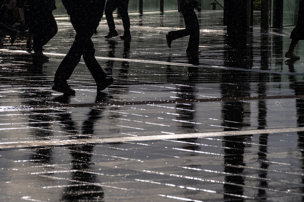 突然の雨　2