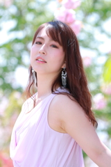 八重桜&茨城美女うすしお