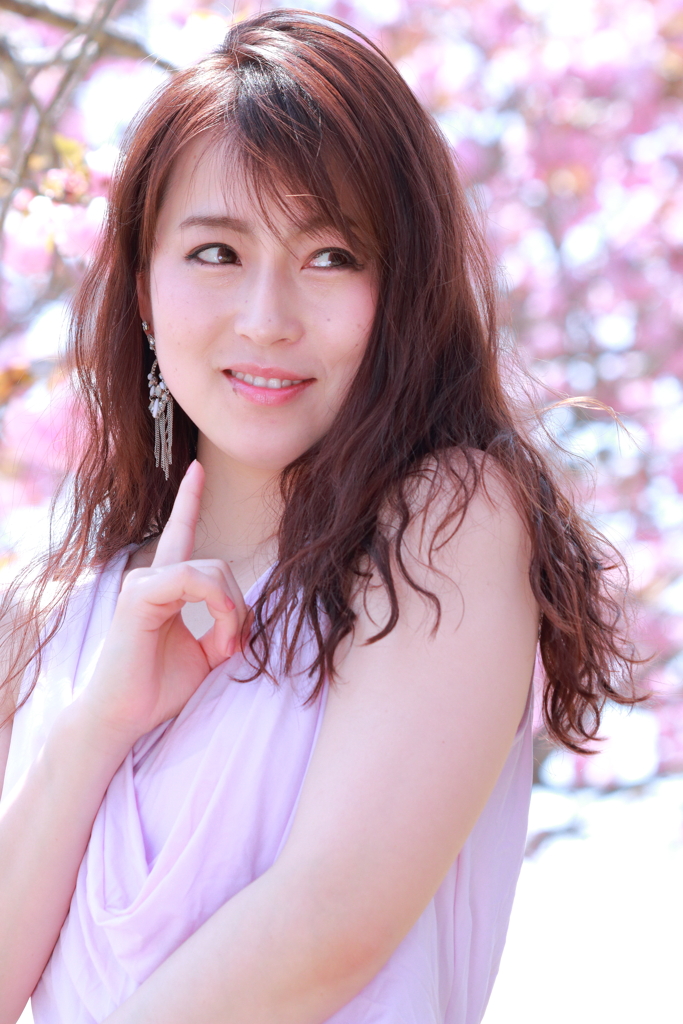 八重桜&茨城美女うすしお