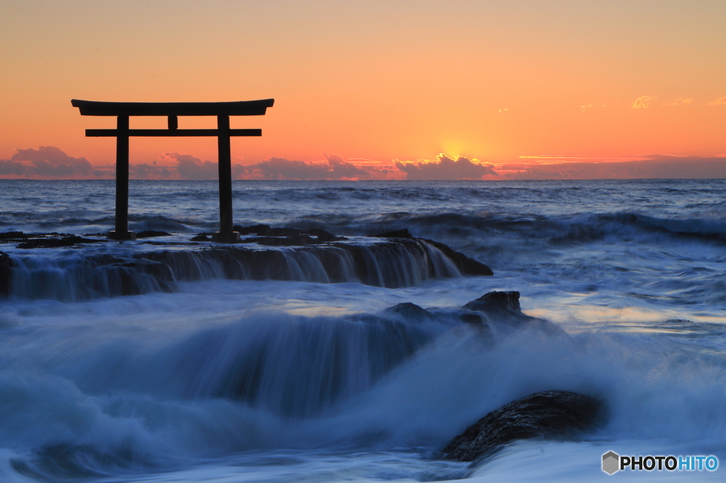 神磯鳥居1 By あんぽんたん Id 写真共有サイト Photohito