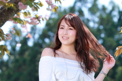 八重桜&茨城美女うすしお