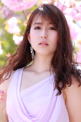 八重桜&美女うすしお