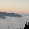 立雲峡からの雲海